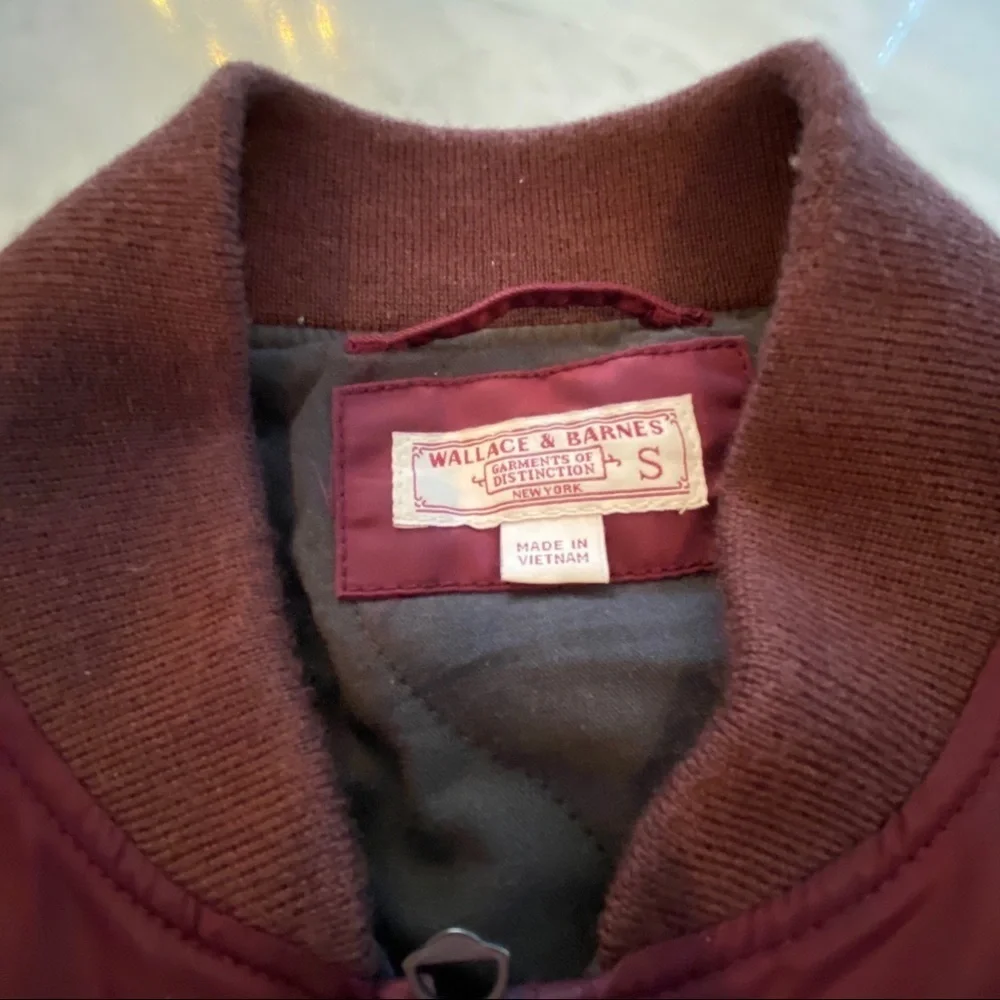 J. Crew Wallace & Barnes Ma-1 Primaloft Bomber